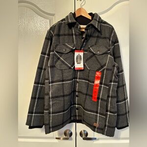 NWT JACHS New York Mens Wool Blend Jacket with Lining